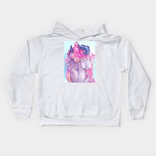 White Dragon Kids Hoodie